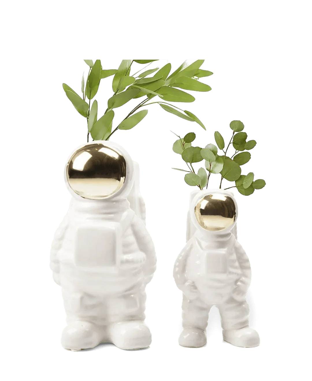 Astronaut Unique Ceramic Flower Vase - Image 4