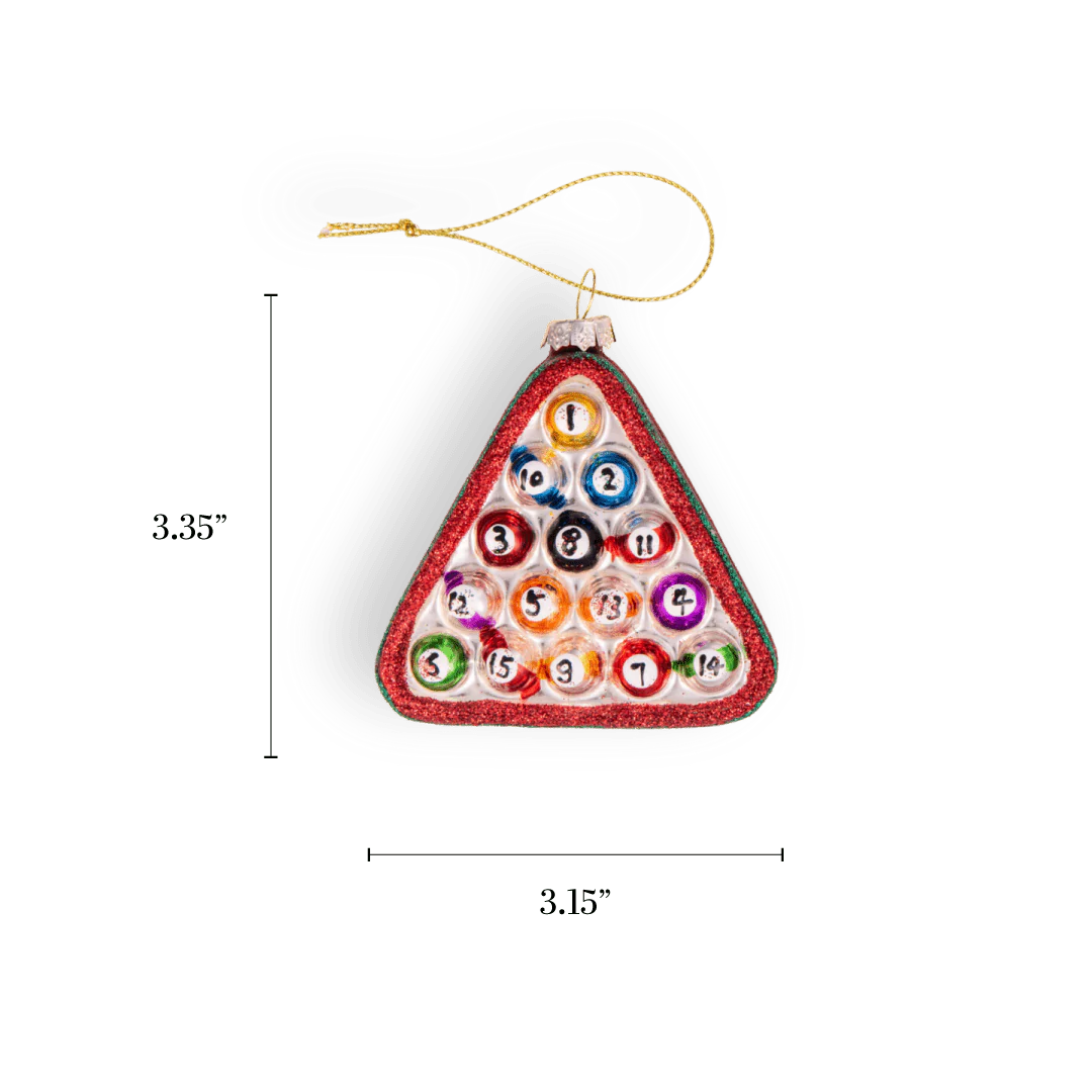 Billiards Rack Ornament - Image 2