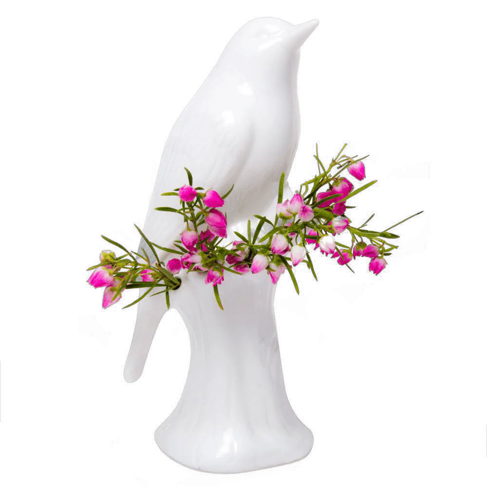Bird Porcelain Modern Flower Vase - Image 5