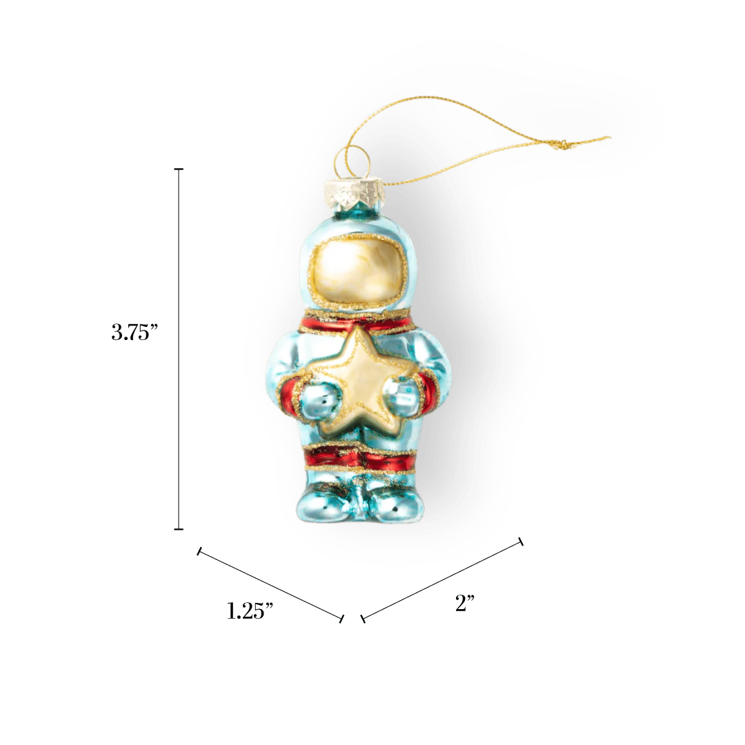 Blue Astronaut Ornament - Image 2