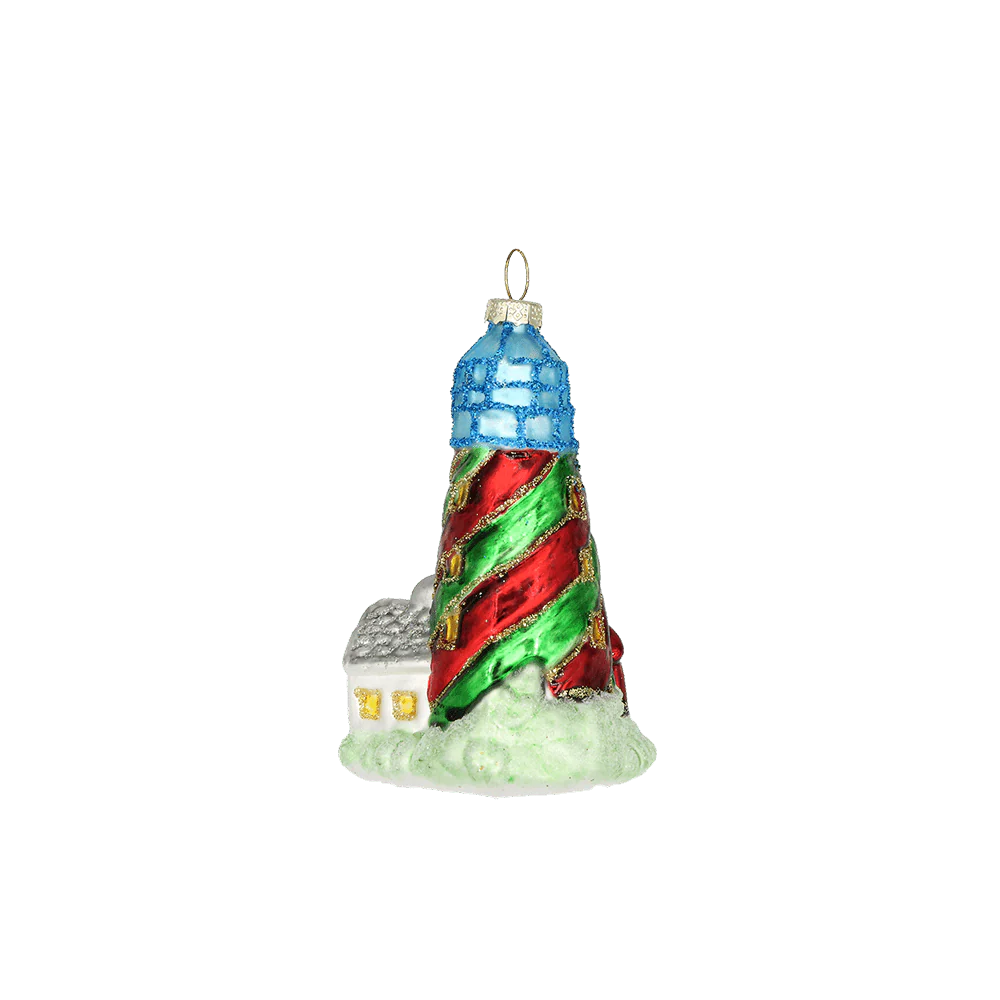 Blue Lighthouse Ornament - Image 2