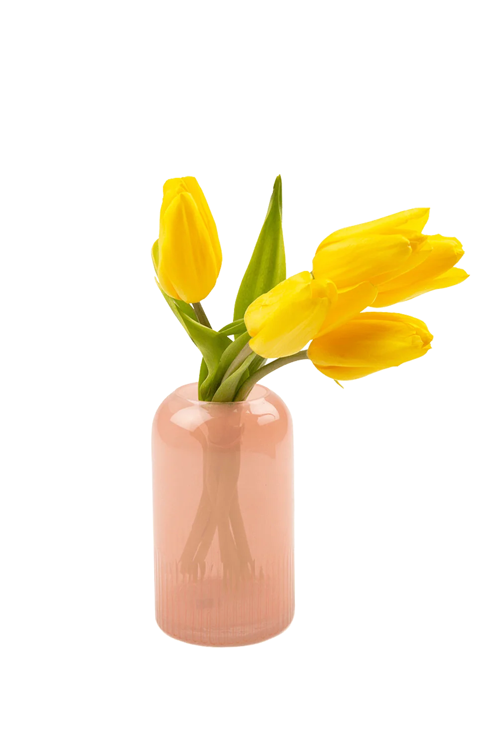 Bubblegum Glass Modern Flower Vase