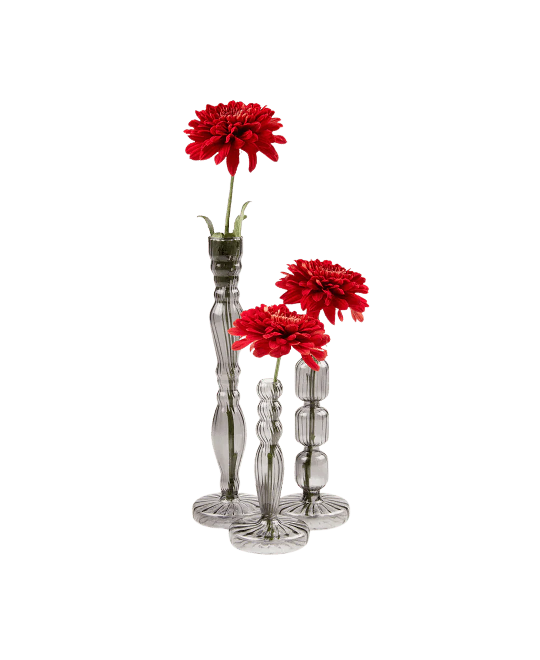 Candelabra Glass Modern Flower Vase - Image 2