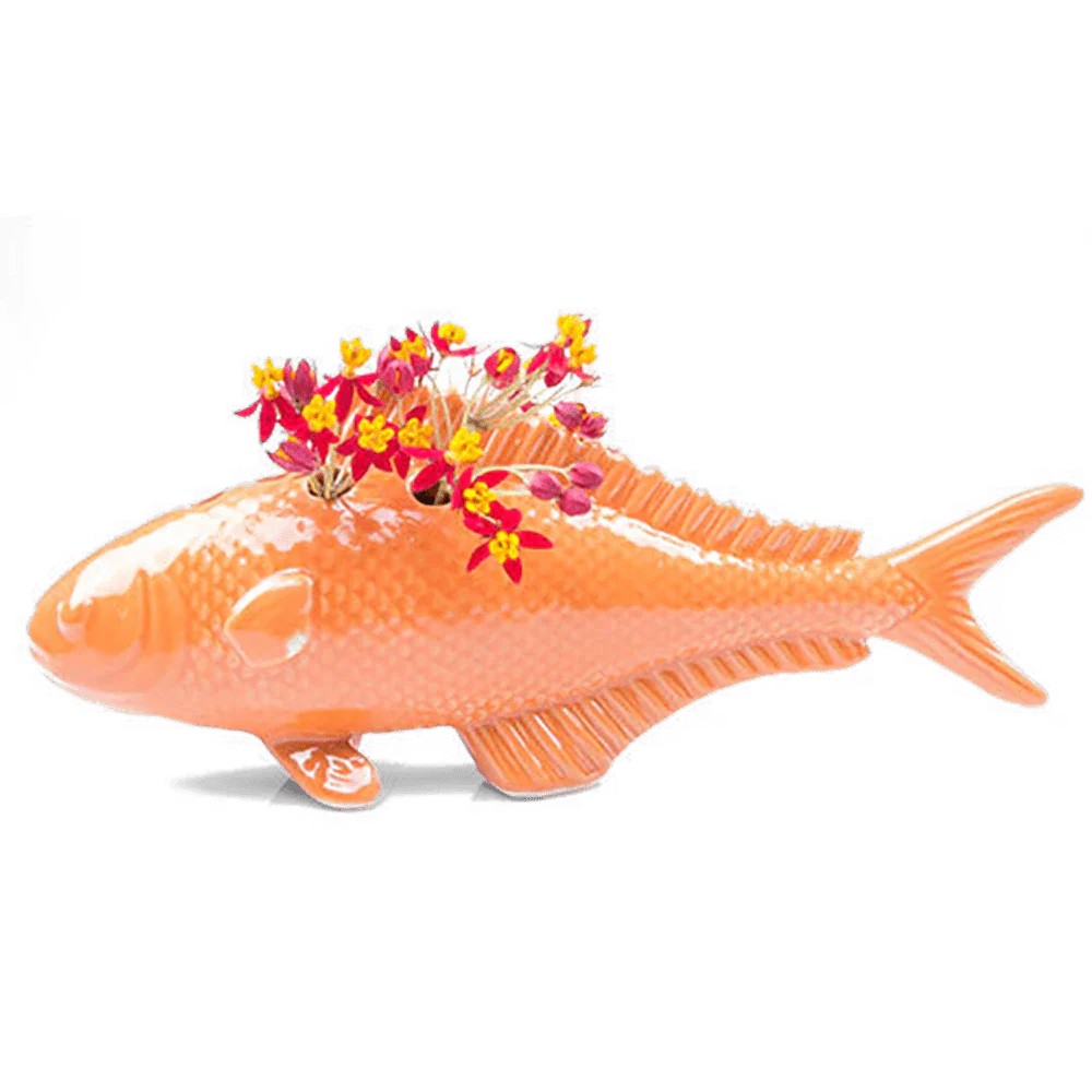 Carp Ceramic Unique Flower Vase - Image 26