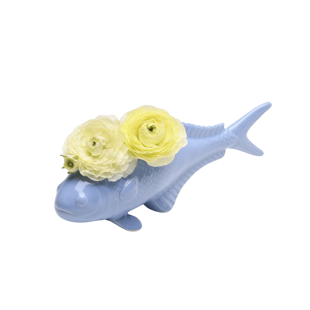 Carp Ceramic Unique Flower Vase - Image 7