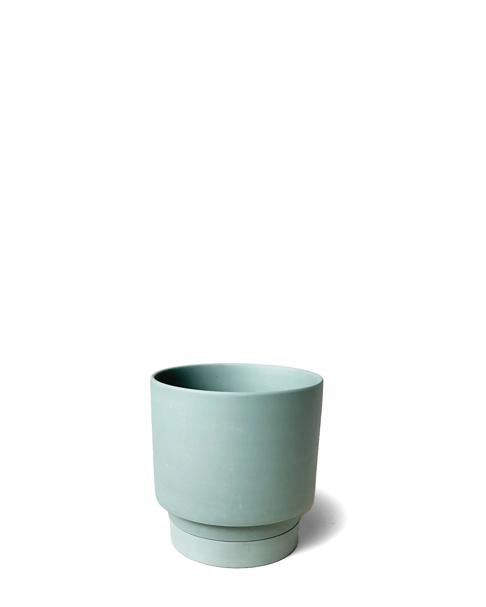 Casey Porcelain Modern Pot And Saucer Set - Image 8
