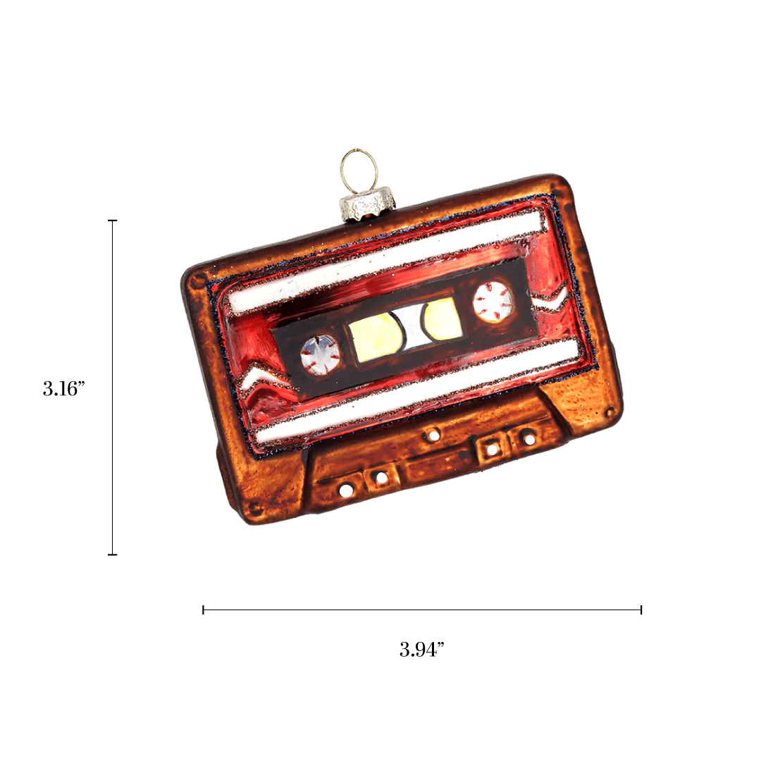 Cassette Tape Ornament - Image 3