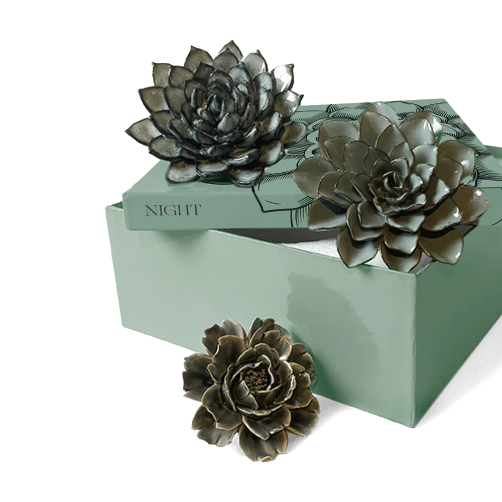 Ceramic Flower Box Set - Image 8