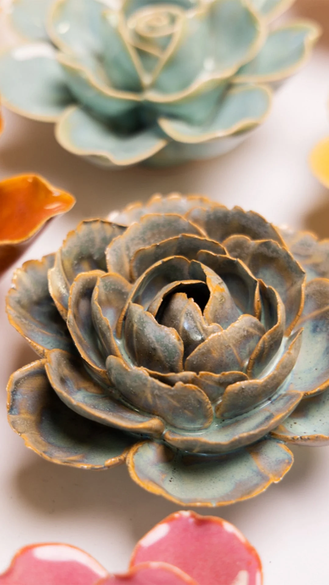 Pale Blue English Rose - Image 4