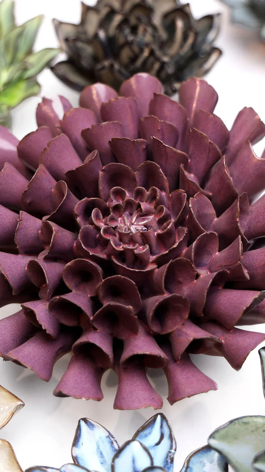 Violet Blue Cornel Dahlia - Image 4