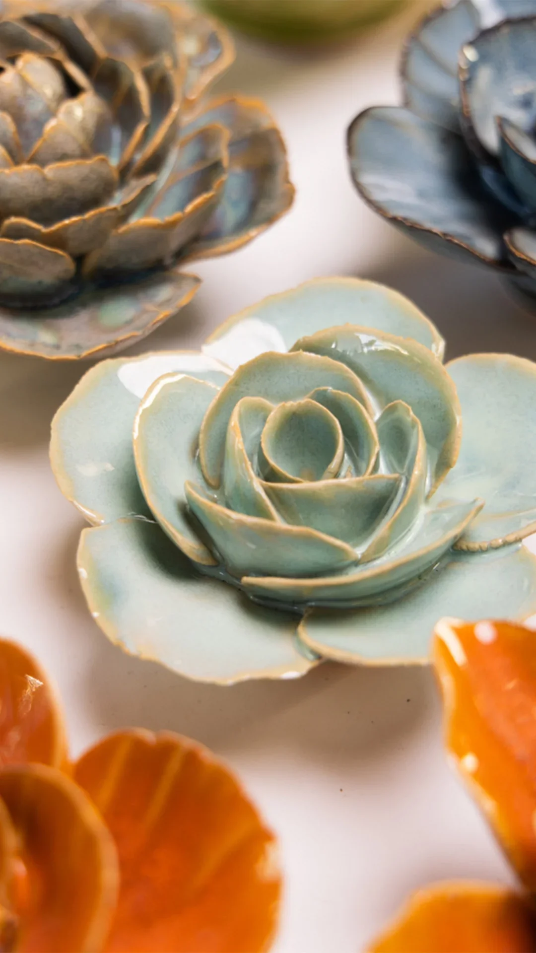Milk Teal Elegance Ranunculus - Image 4