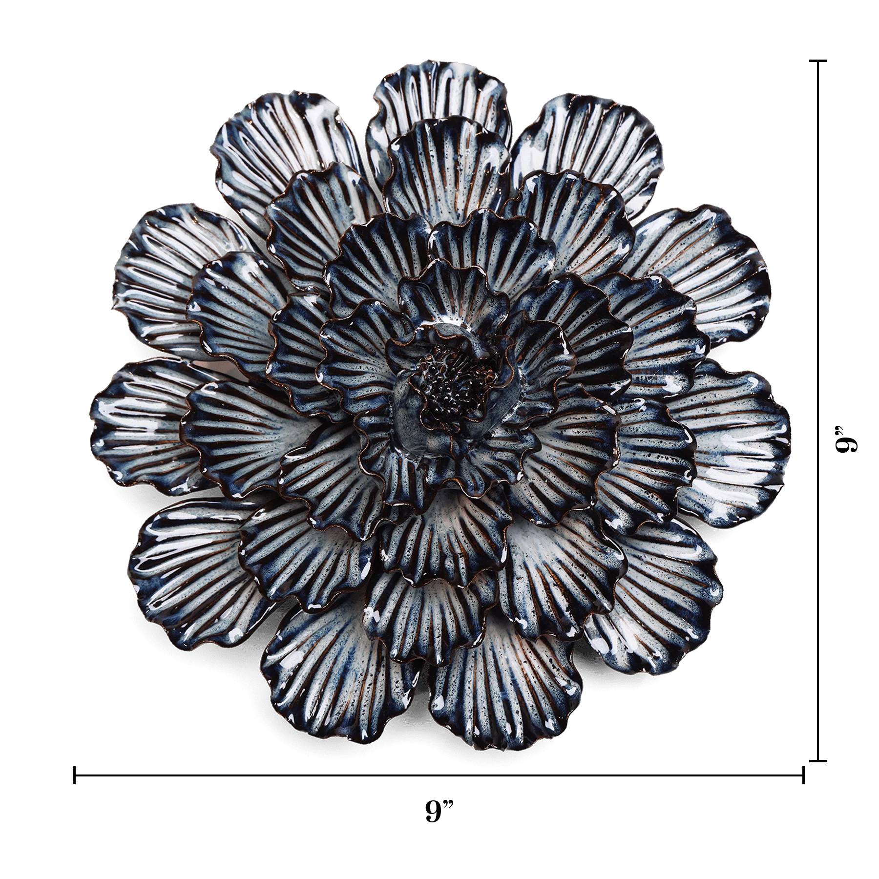 Navy Dinner Plate Dahlia - Image 3