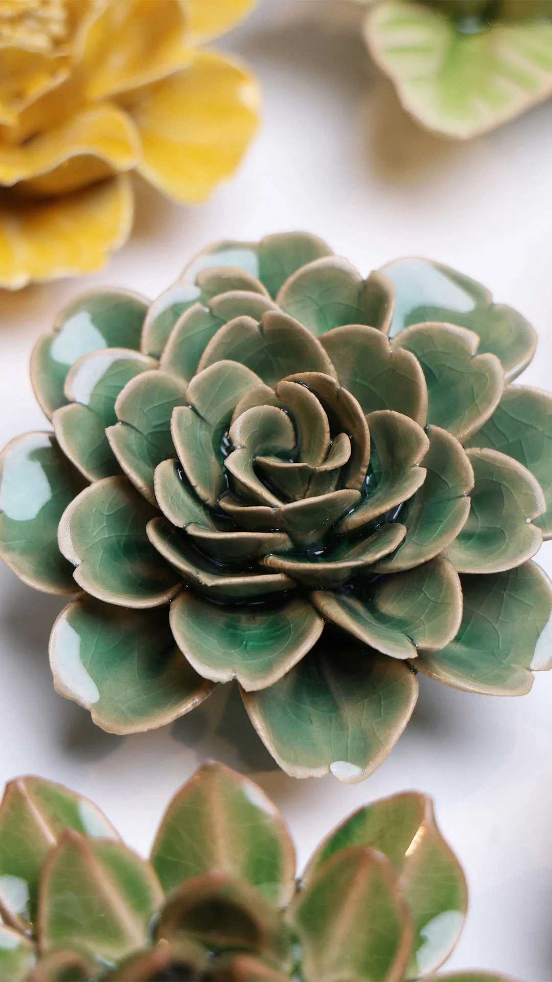 Jungle Green Tea Rose - Image 4