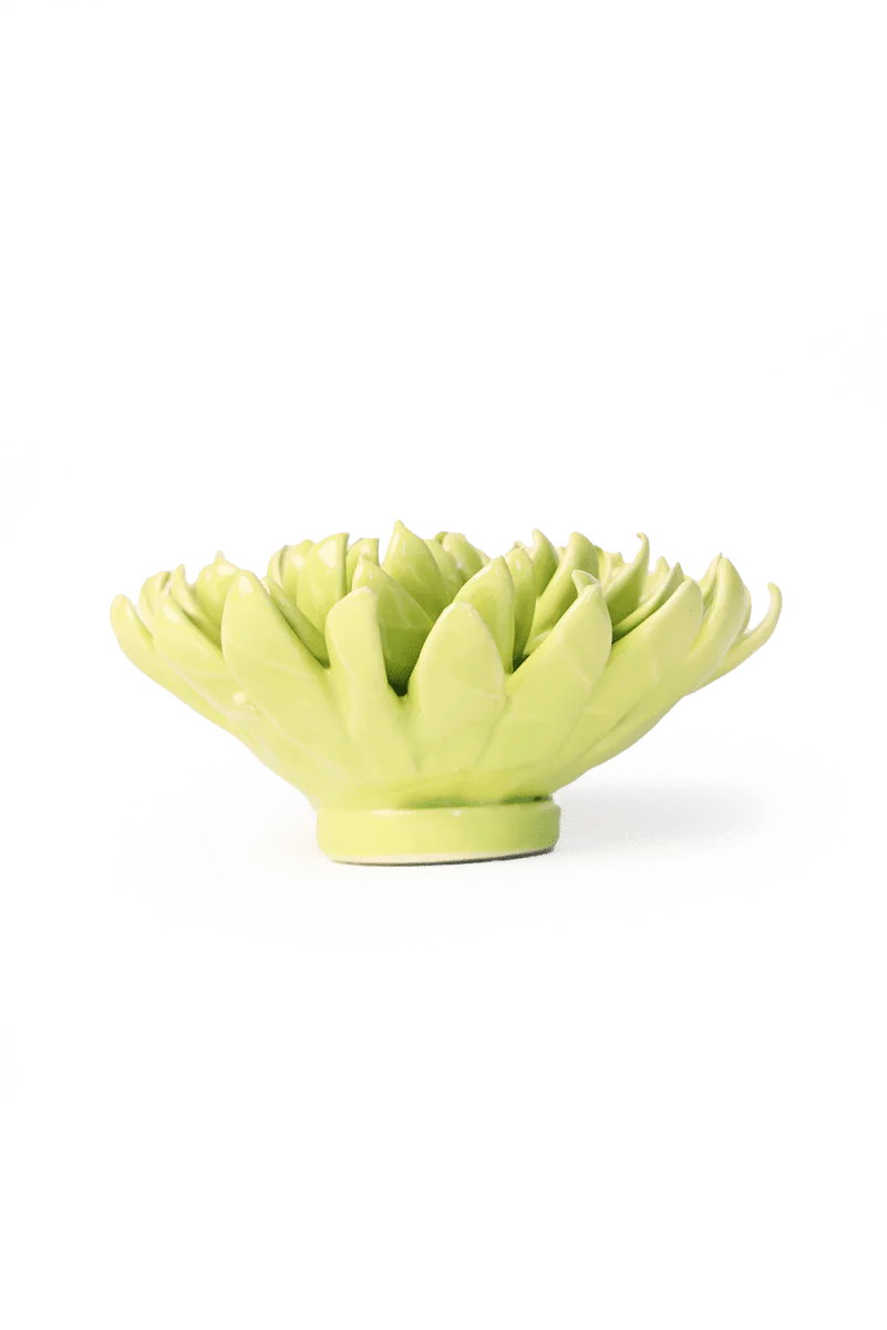 Yellow Green Pompom Mum - Image 2