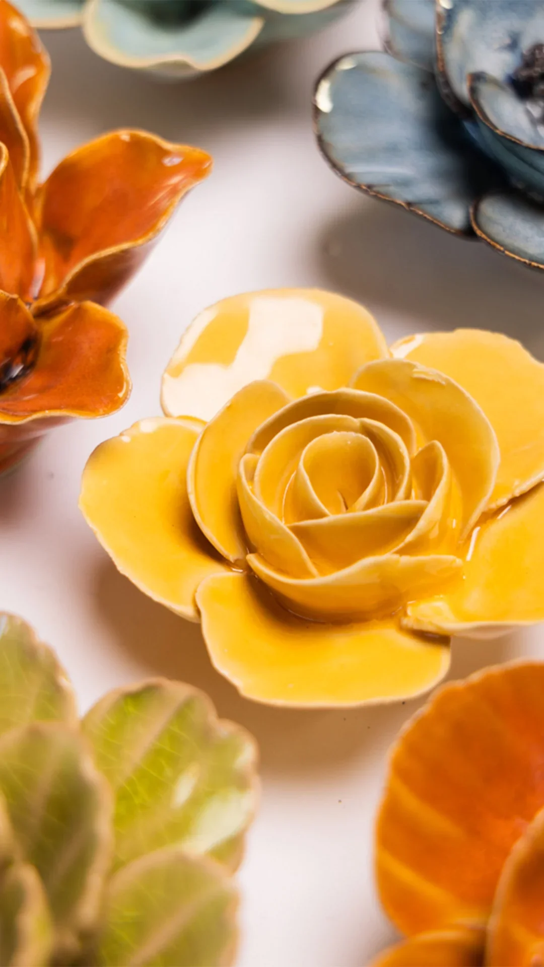 Burnt Yellow Elegance Ranunculus - Image 4