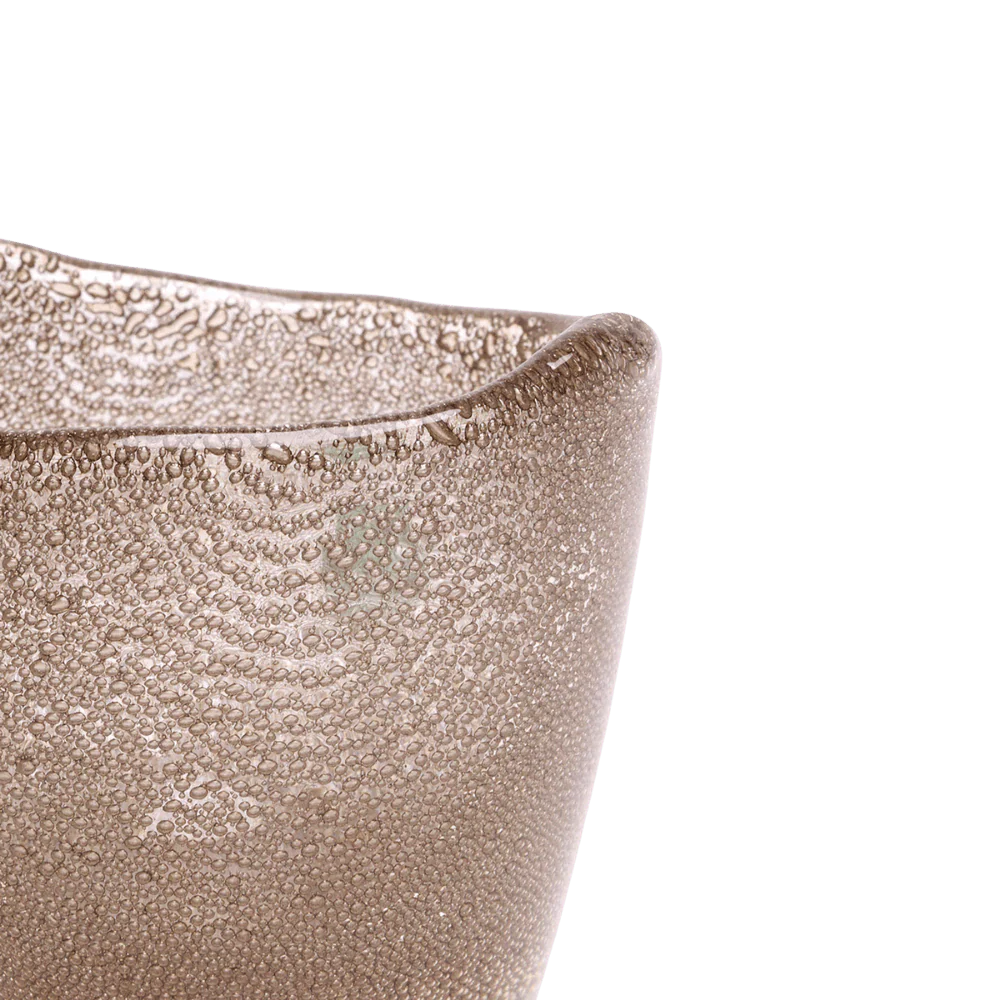 Copper Glass Modern Flower Vase - Image 10