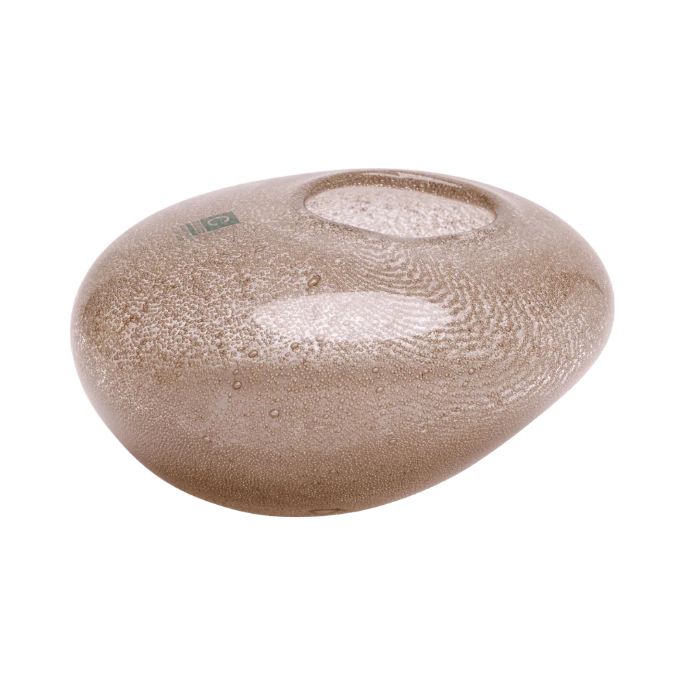 Copper Glass Modern Flower Vase - Image 5