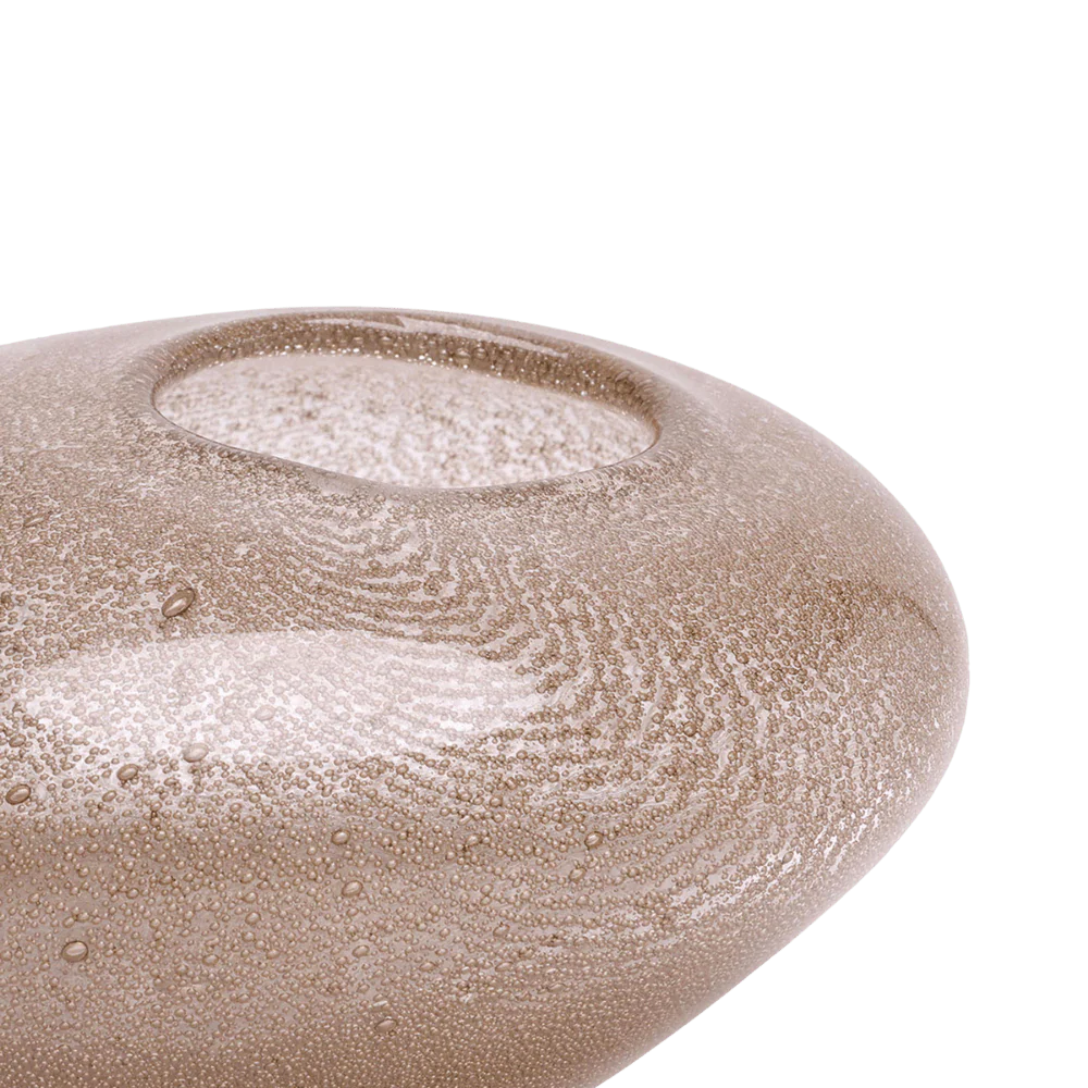 Copper Glass Modern Flower Vase - Image 6