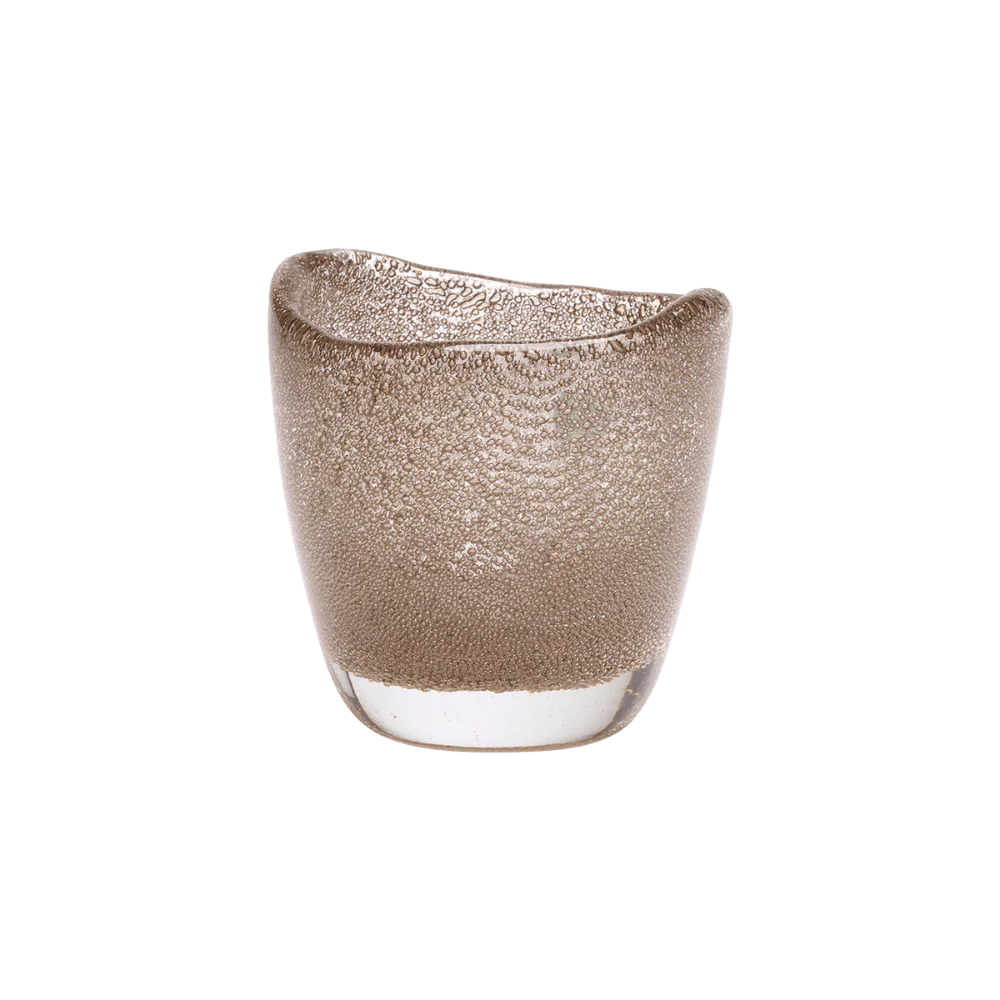 Copper Glass Modern Flower Vase - Image 9