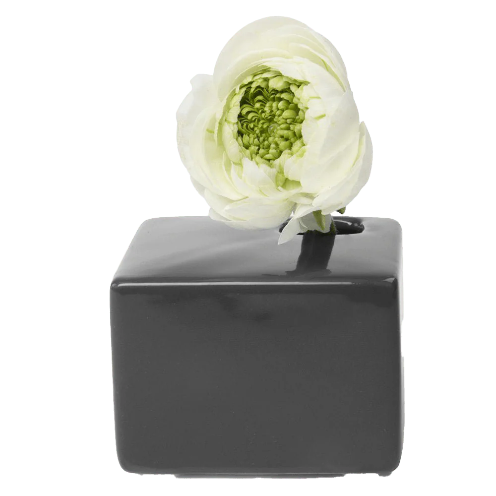 Cube Ceramic Flower Vase - Image 5