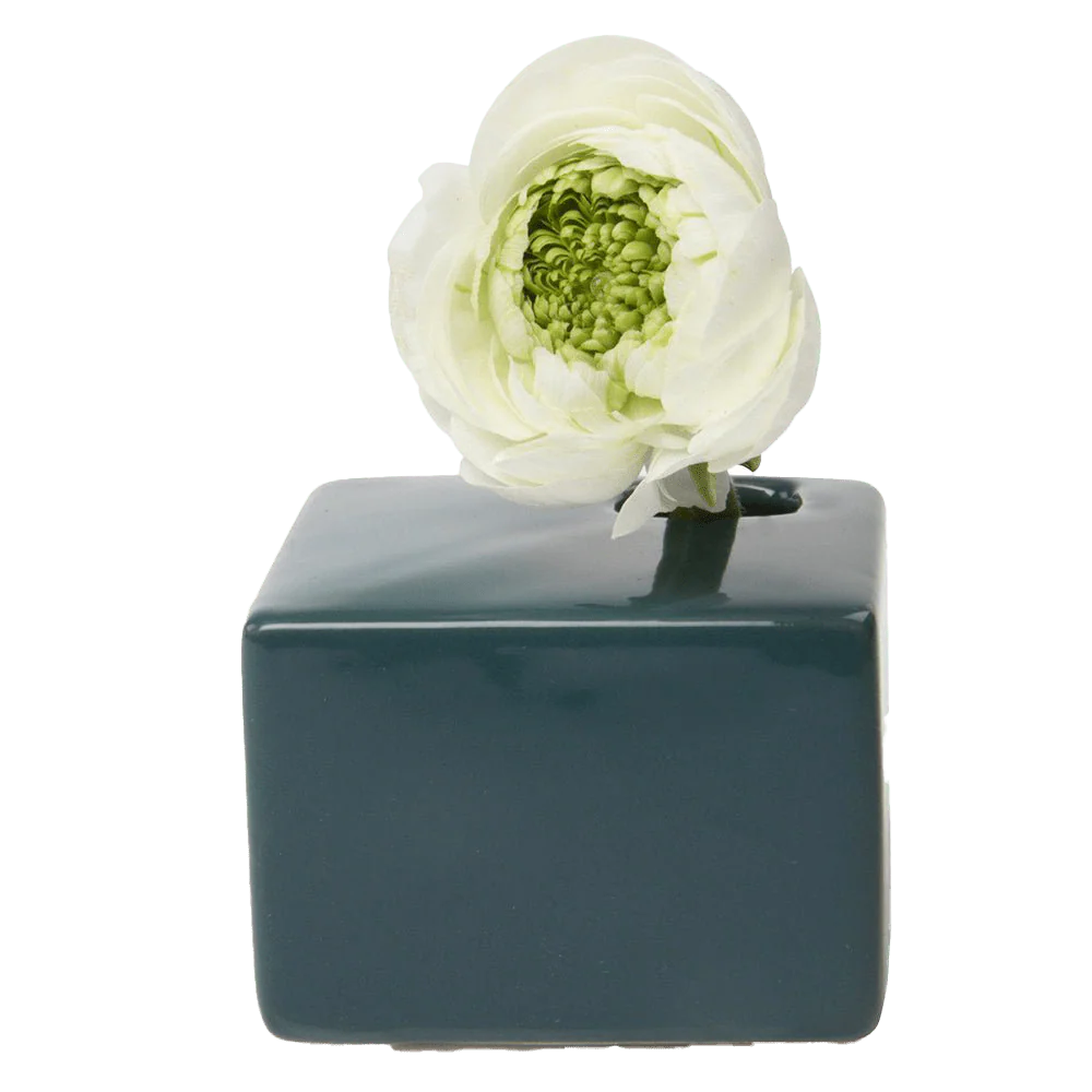 Cube Ceramic Flower Vase - Image 7