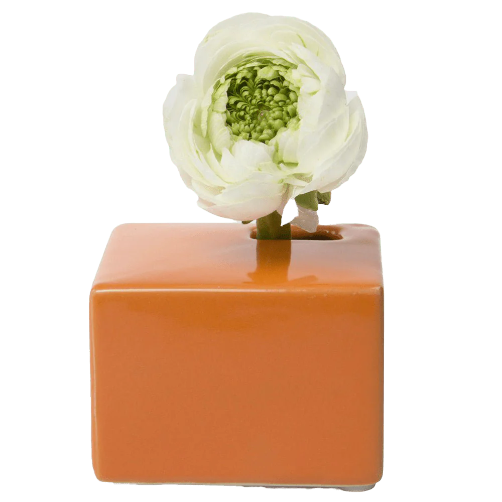 Cube Ceramic Flower Vase - Image 8
