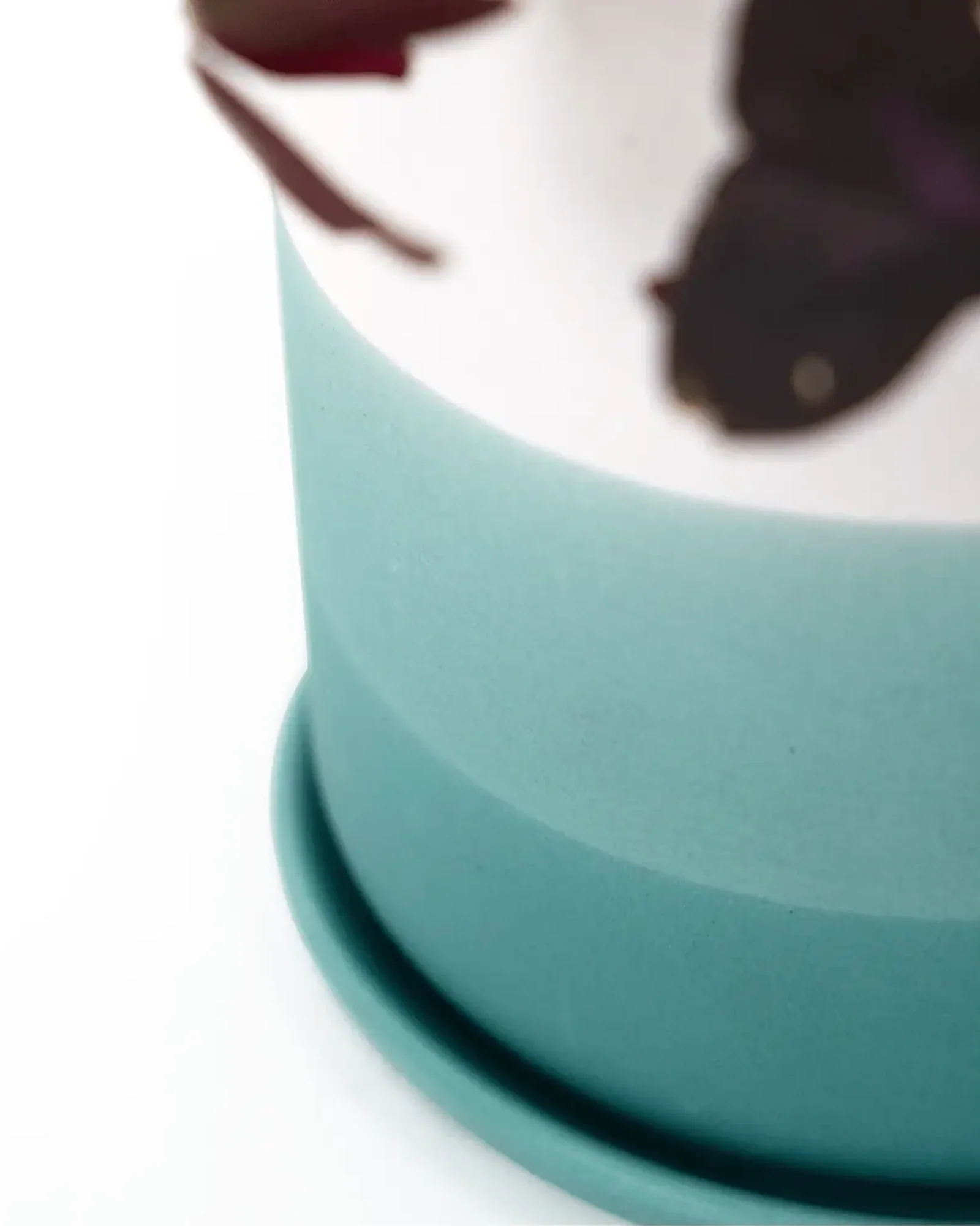 Devo Porcelain Planter With Drainage Hole And Saucer - Image 3