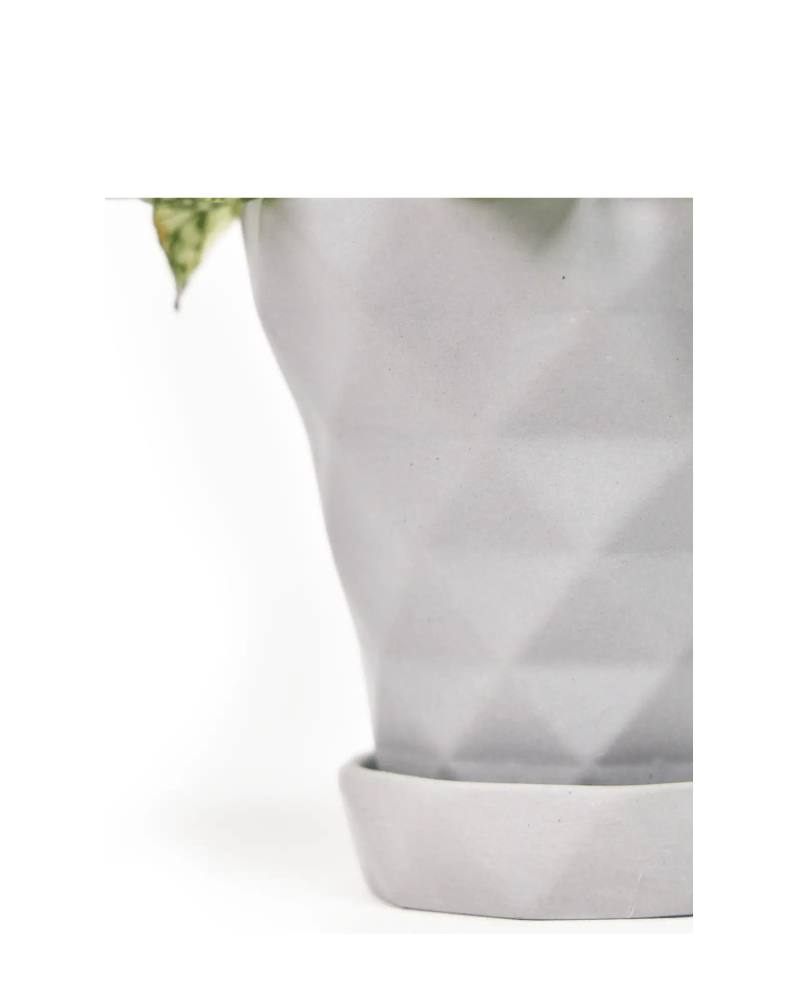 Diamond Small Porcelain Plant Pot - Image 4