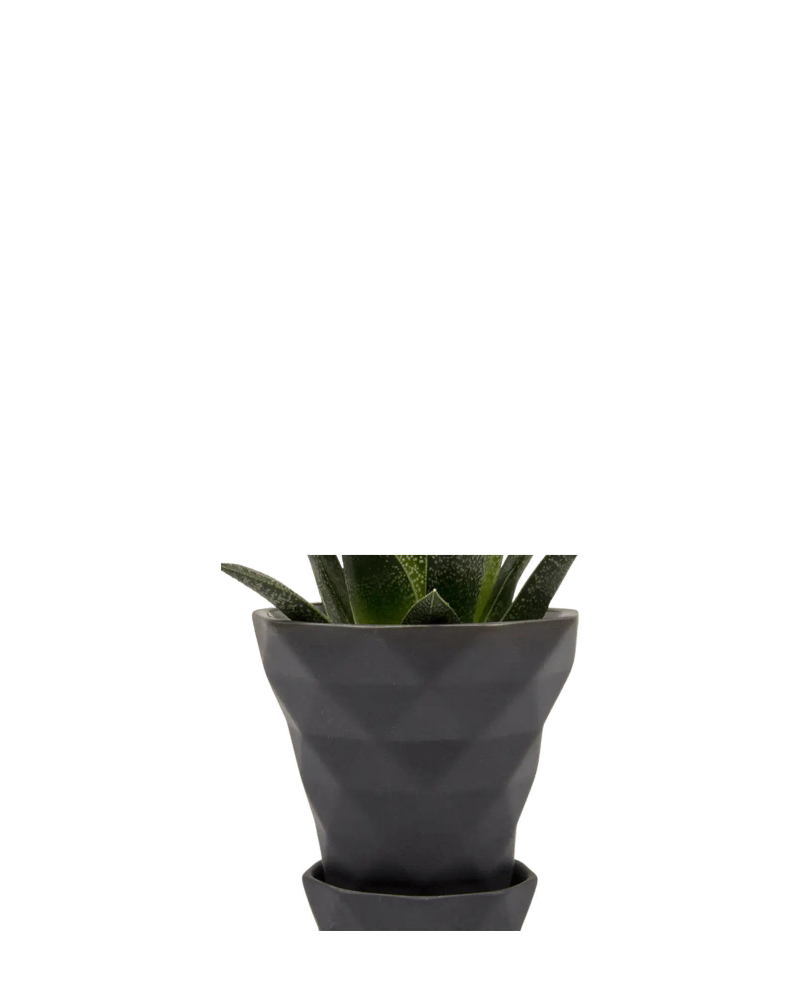 Diamond Medium Porcelain Plant Pot - Image 5