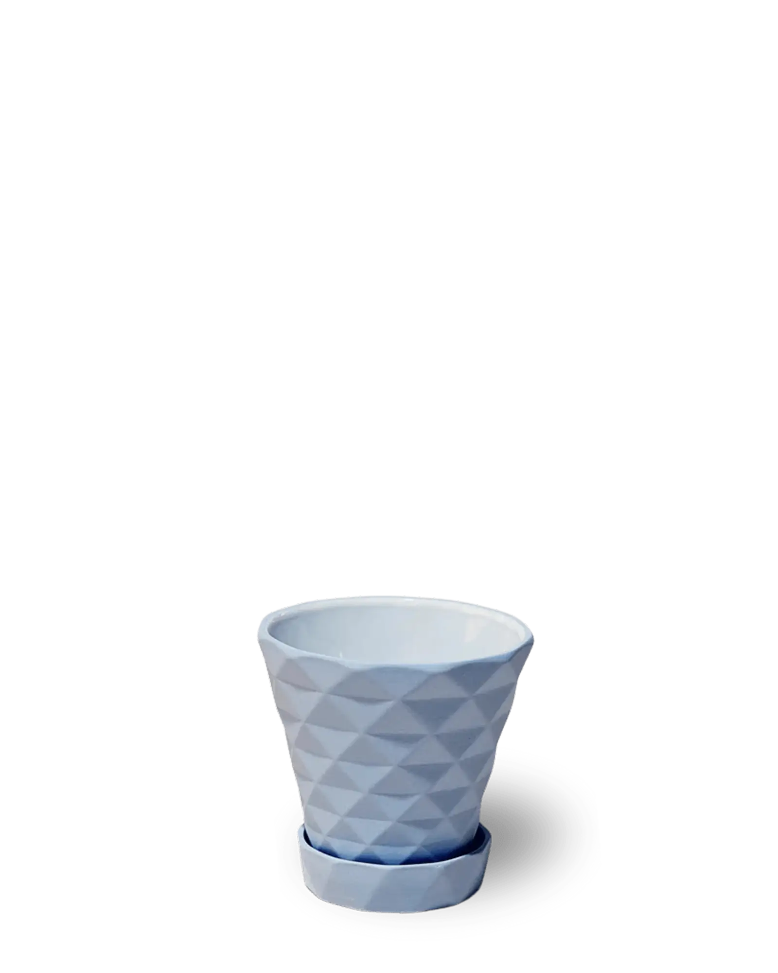 Diamond Medium Porcelain Plant Pot - Image 6