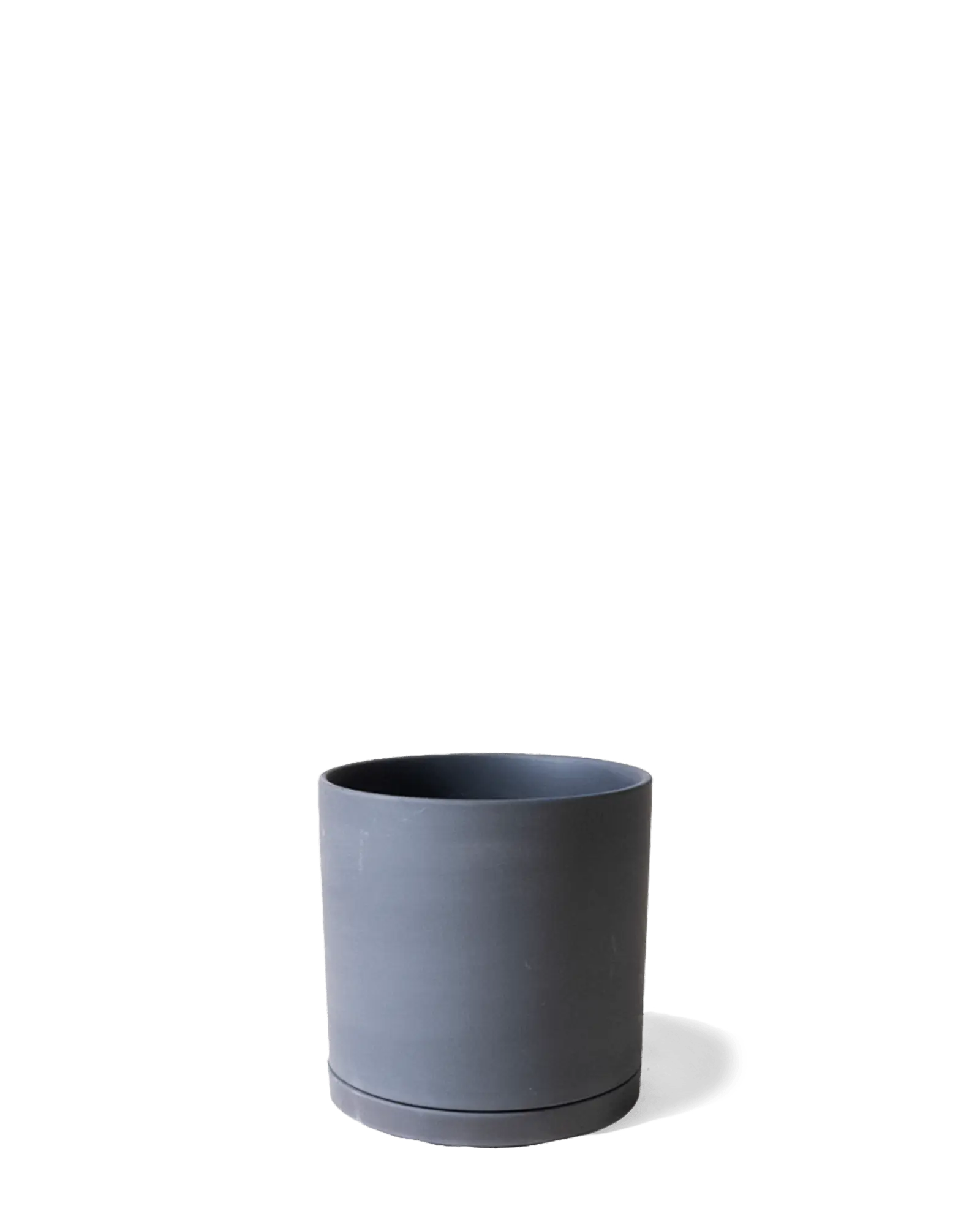 Dojo Porcelain Modern Indoor Plant Pot With Saucer | 3.5 Inch - Image 4