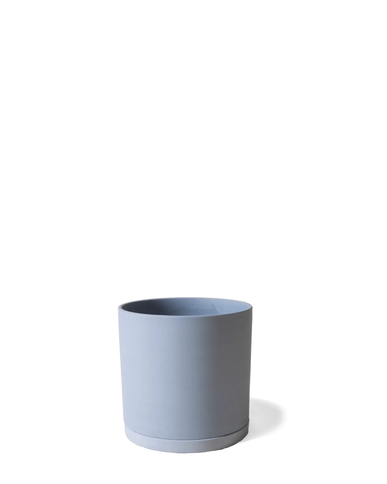 Dojo Porcelain Modern Indoor Plant Pot With Saucer | 3.5 Inch - Image 6