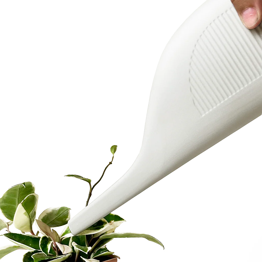 Duenas Ceramic Watering Jug - White - Image 3