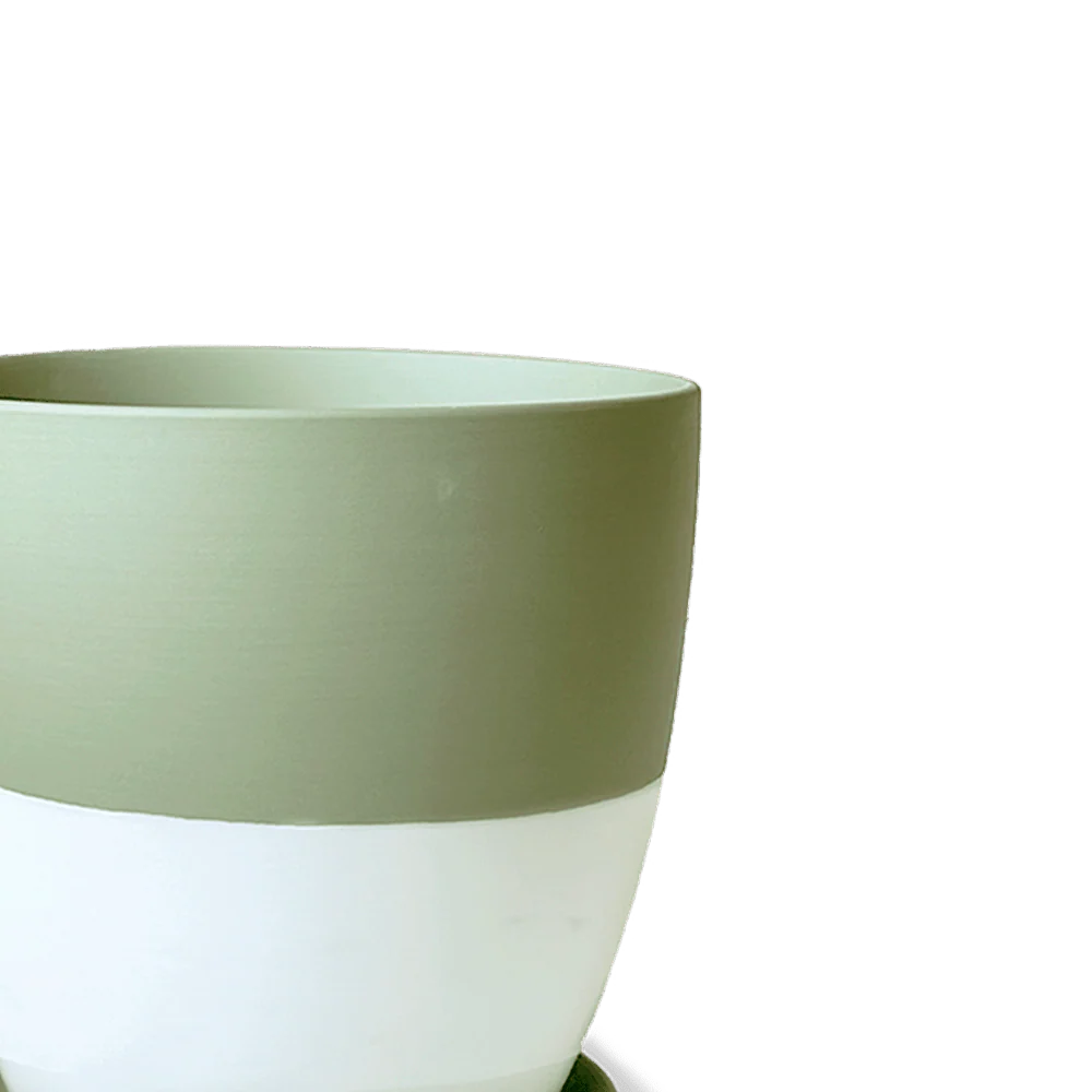 Dyad Medium Porcelain Plant Pot - Image 10