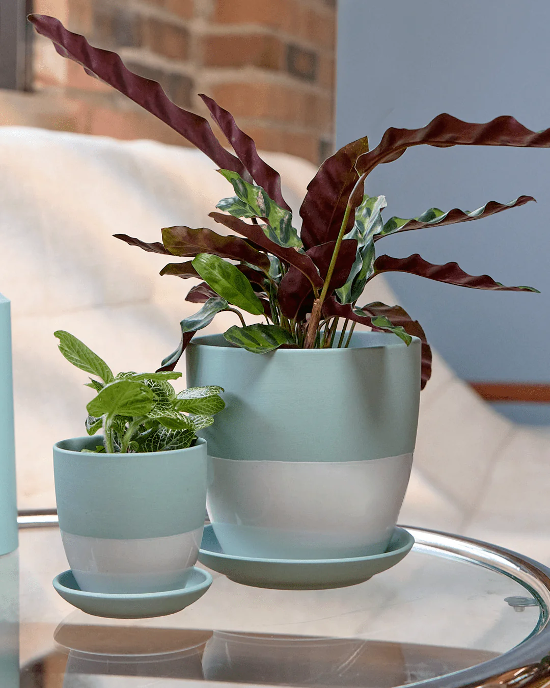 Dyad Medium Porcelain Plant Pot - Image 21