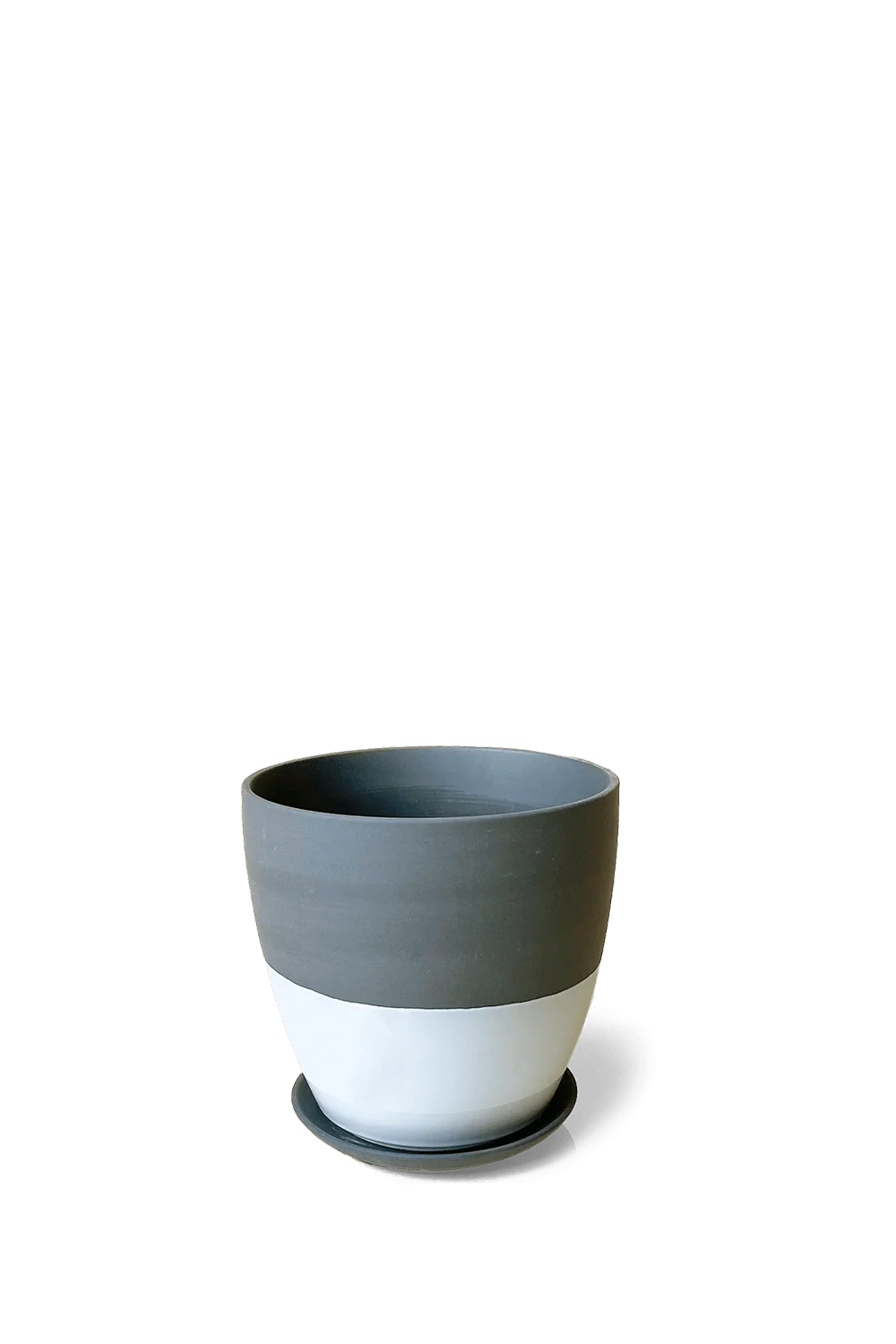 Dyad Medium Porcelain Plant Pot - Image 4