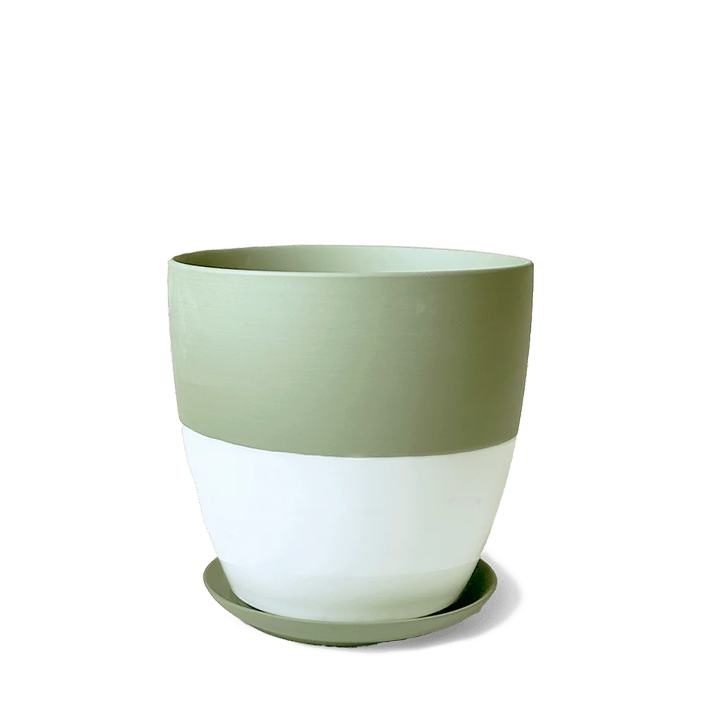 Dyad Medium Porcelain Plant Pot - Image 7