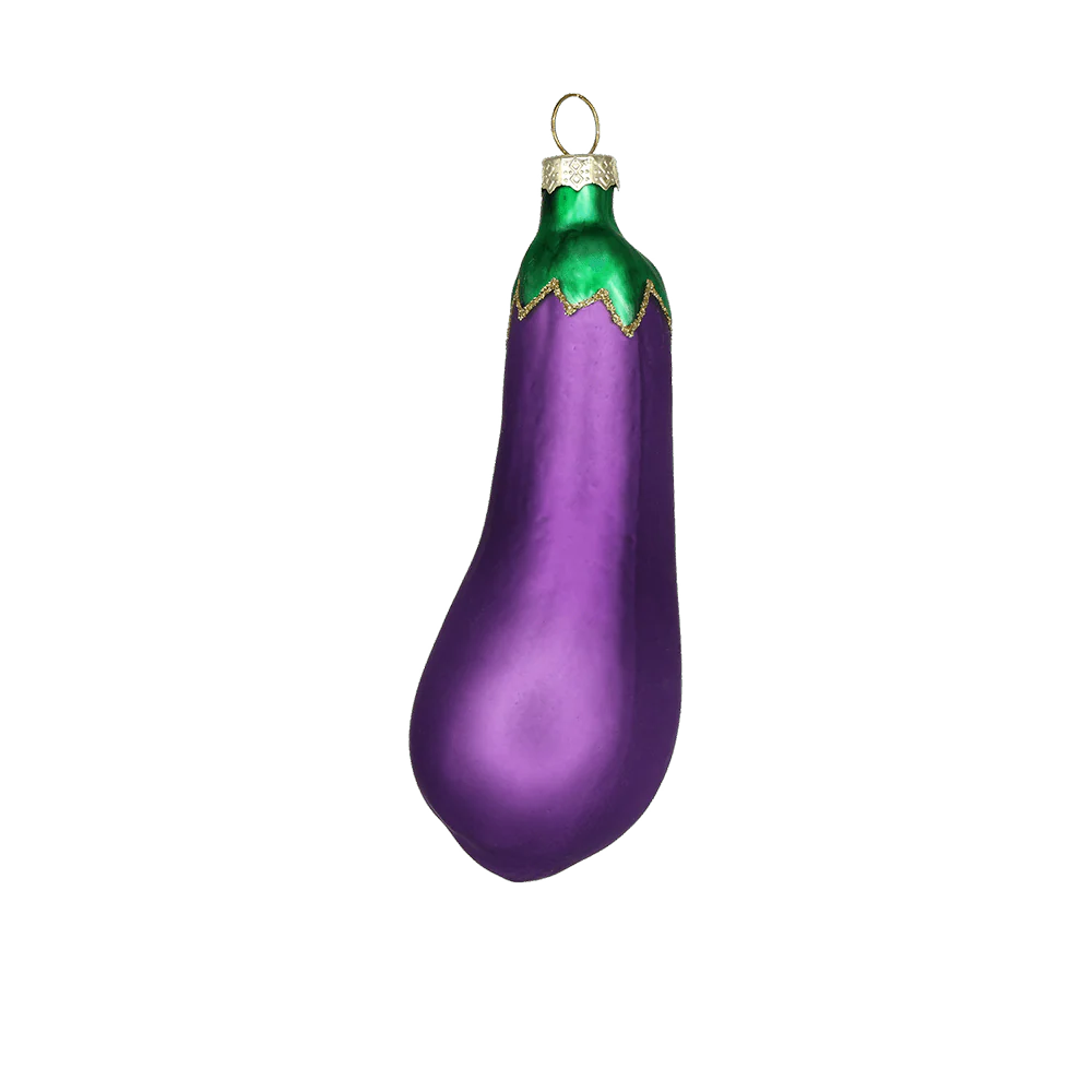 Eggplant Ornament