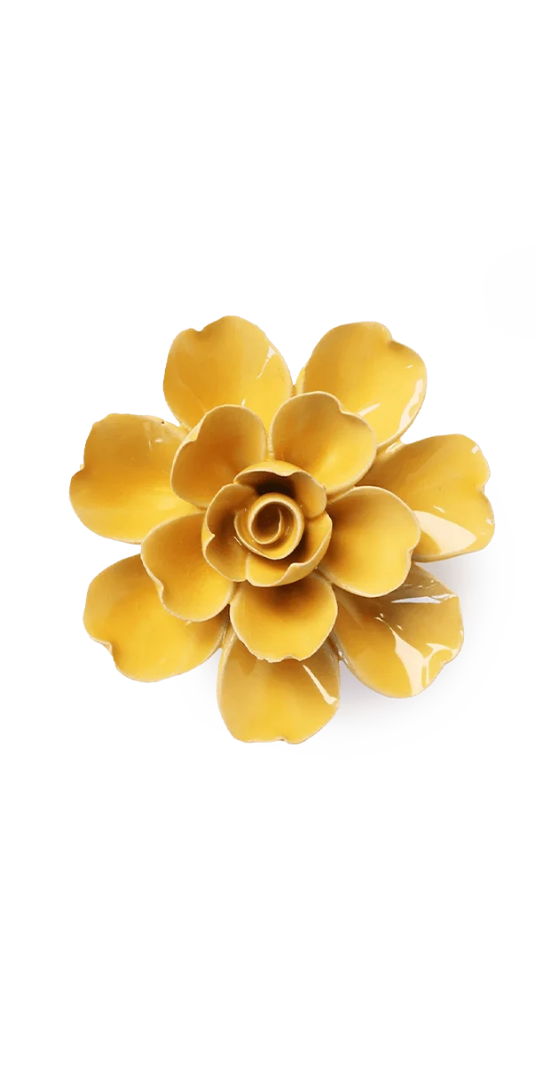 Burnt Yellow Tahitian Gardenia