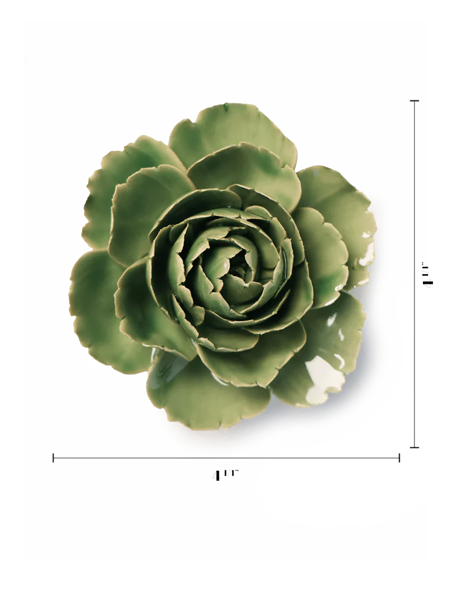 Jade Green English Rose - Image 3