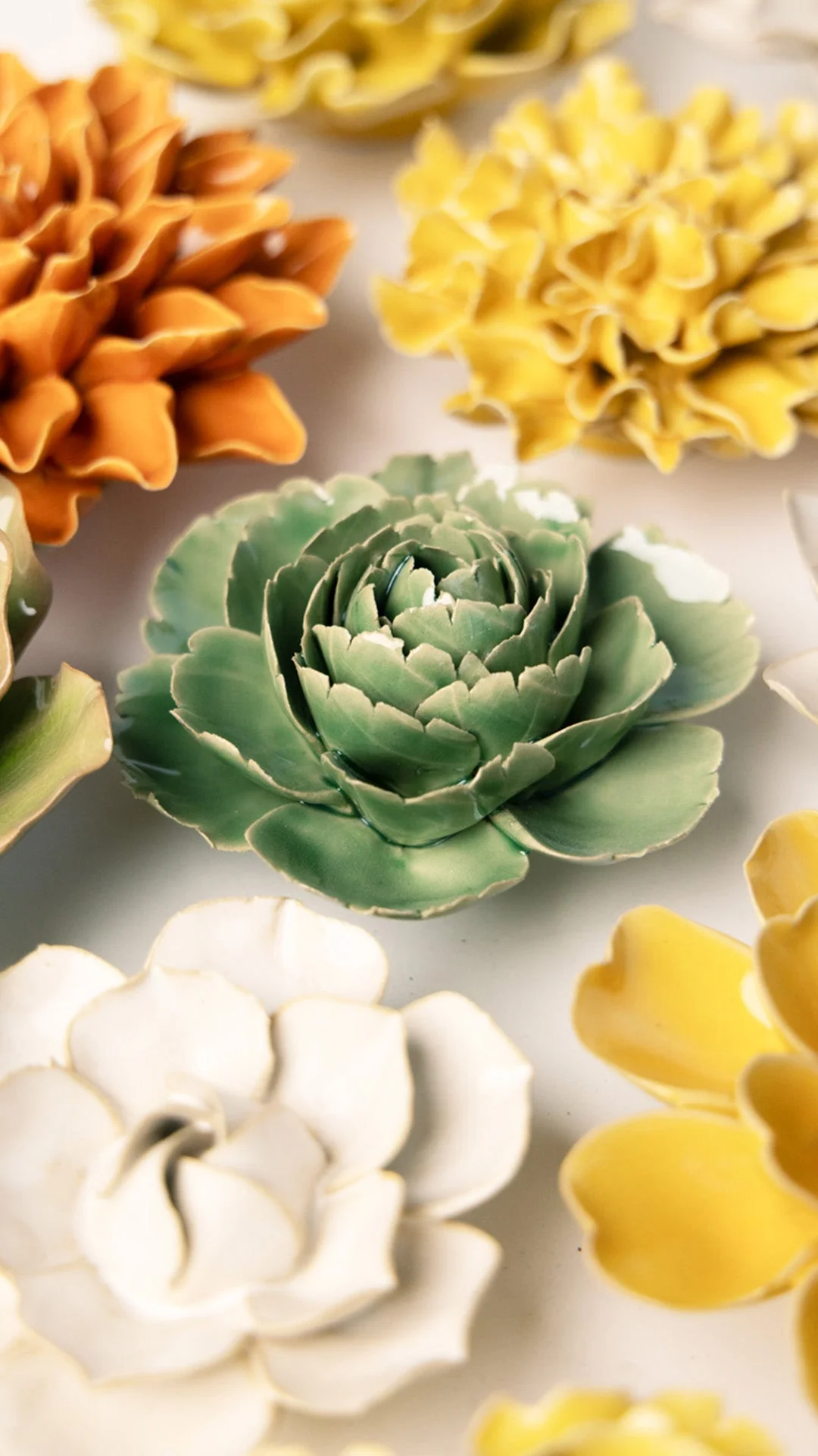 Jade Green English Rose - Image 4