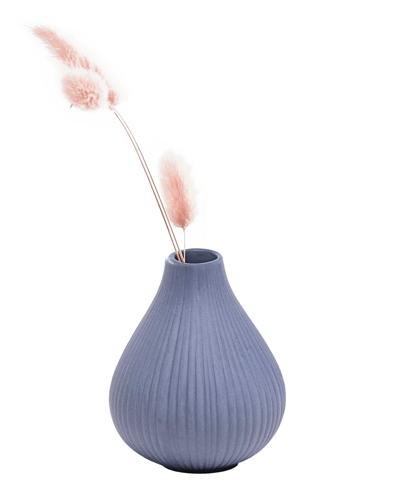 Frost Porcelain Bud Vase For Flowers - Image 5