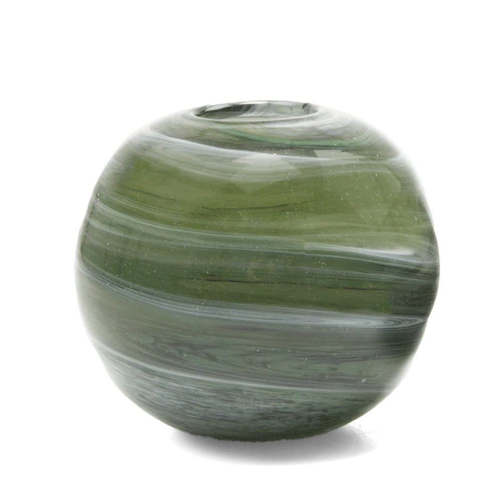 Fuzzle Glass Modern Vase - Image 3