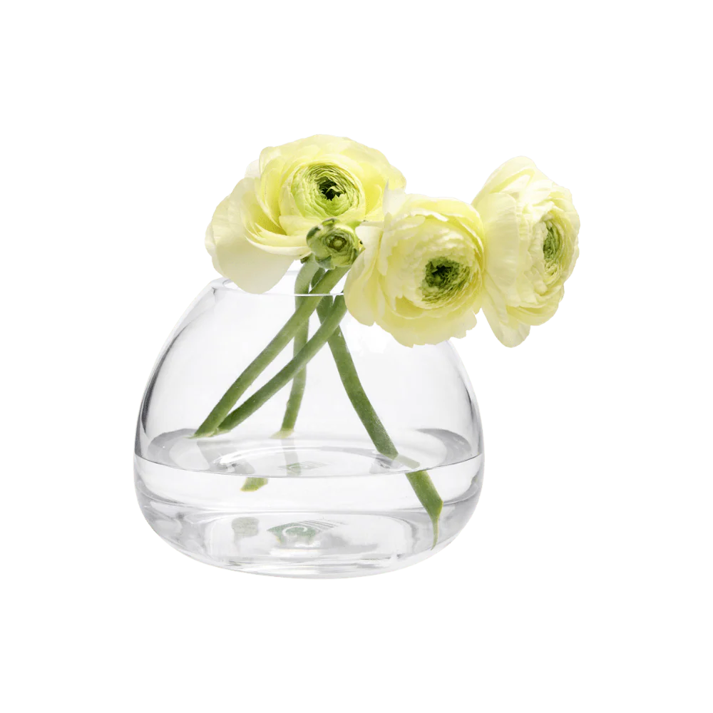 George Glass Clear Bud Vase For Flowers - Image 17