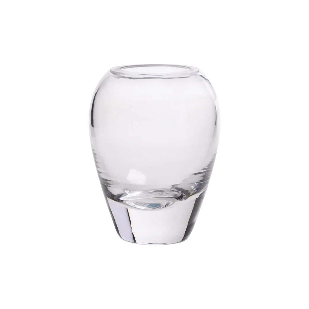 George Glass Clear Bud Vase For Flowers - Image 3