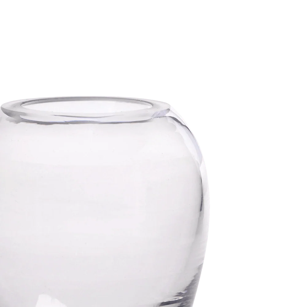 George Glass Clear Bud Vase For Flowers - Image 4