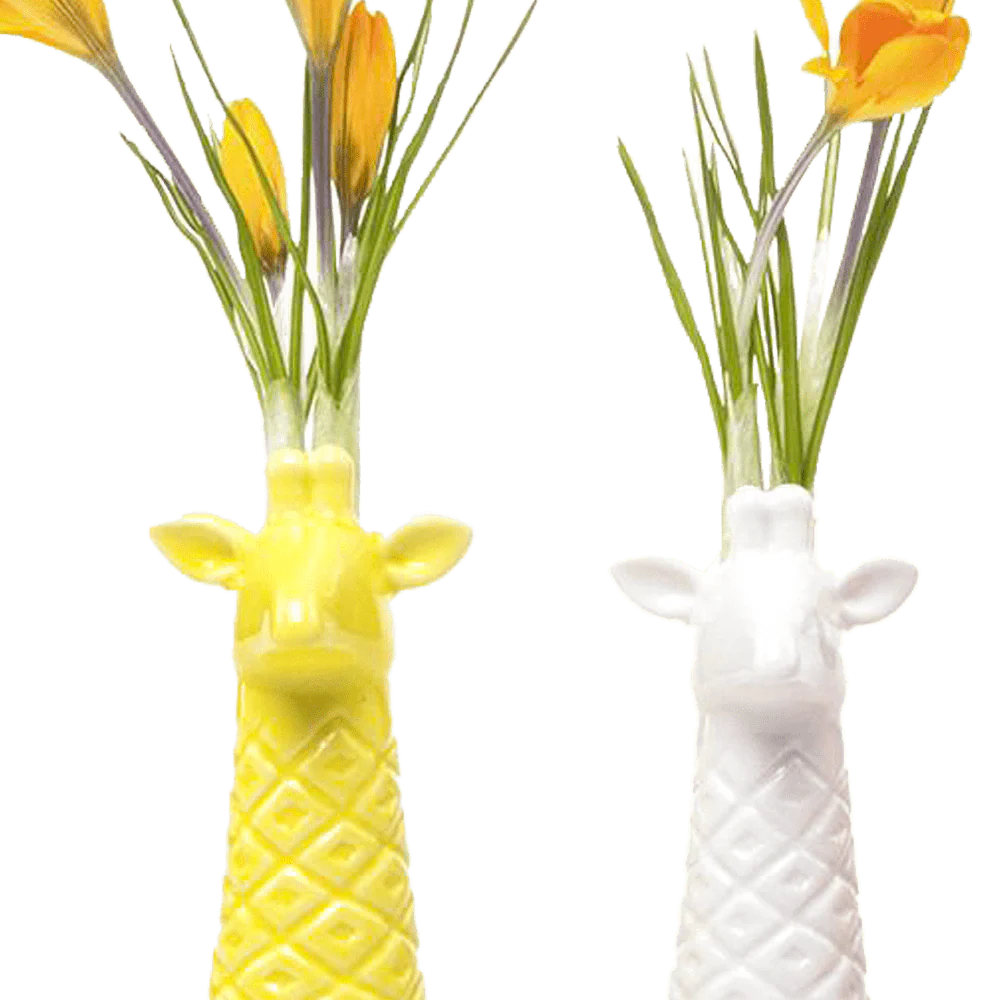 Giraffe Ceramic Flower Vase - Image 6