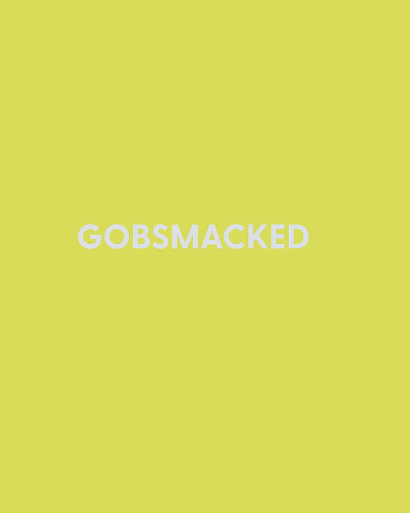 Gobsmacked - Greeting Card