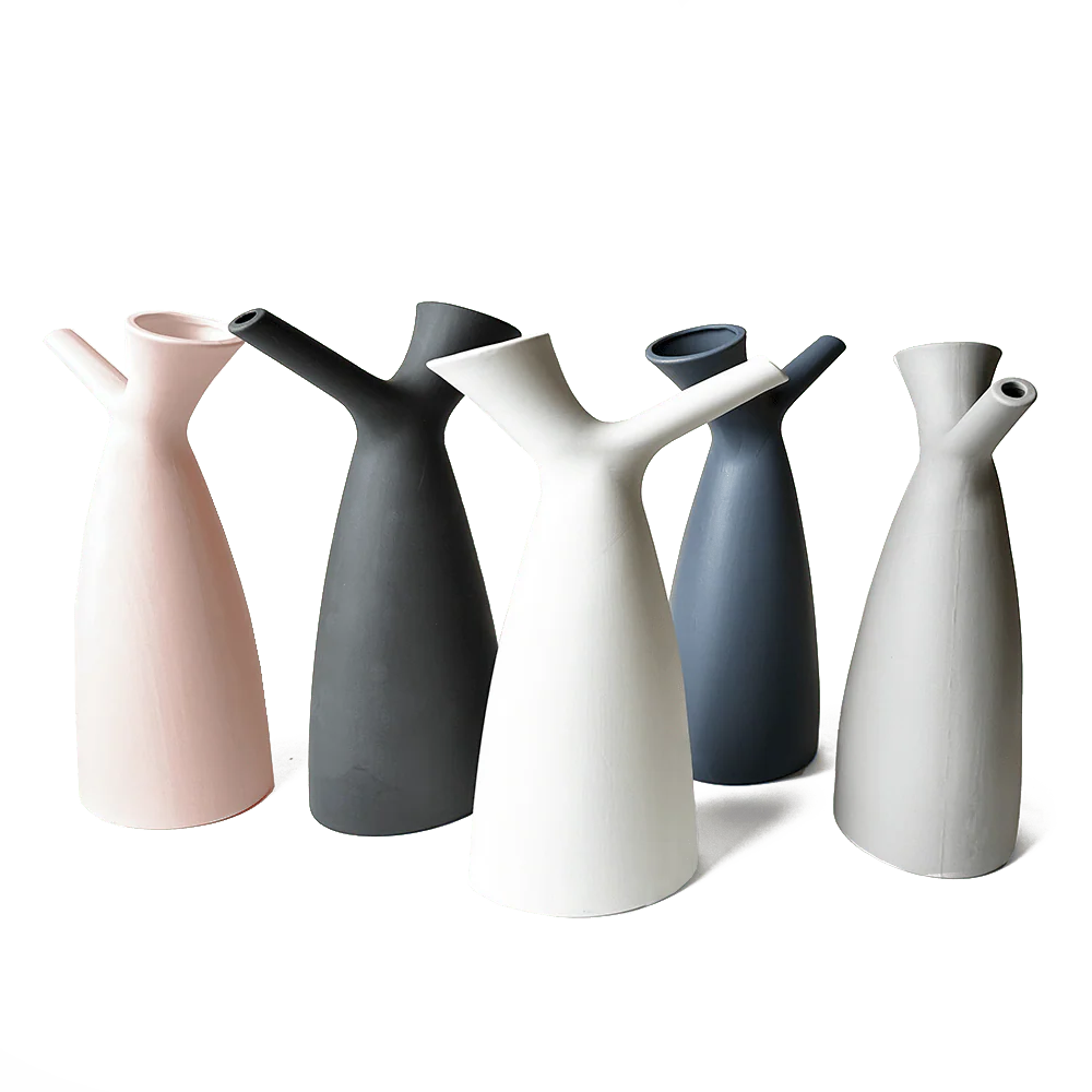 Jessie Ceramic Watering Jug - White - Image 4