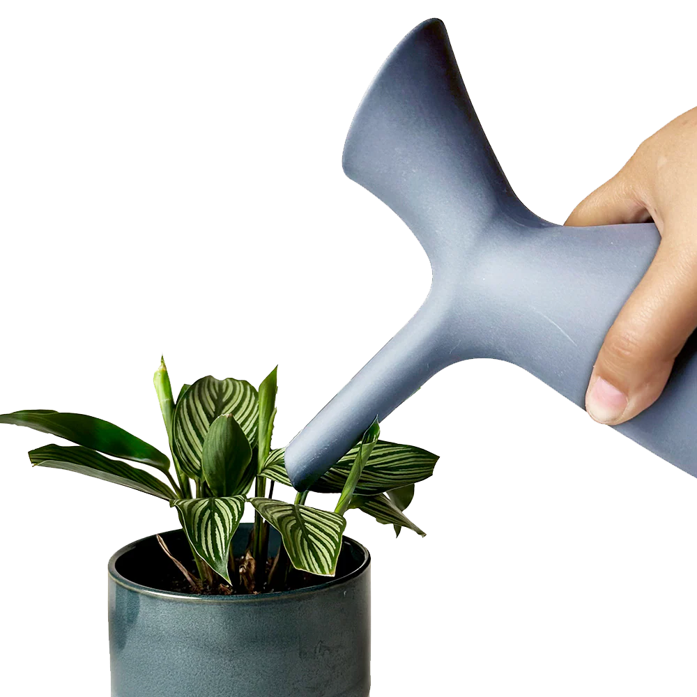 Jessie Ceramic Watering Jug - Dark Blue - Image 3